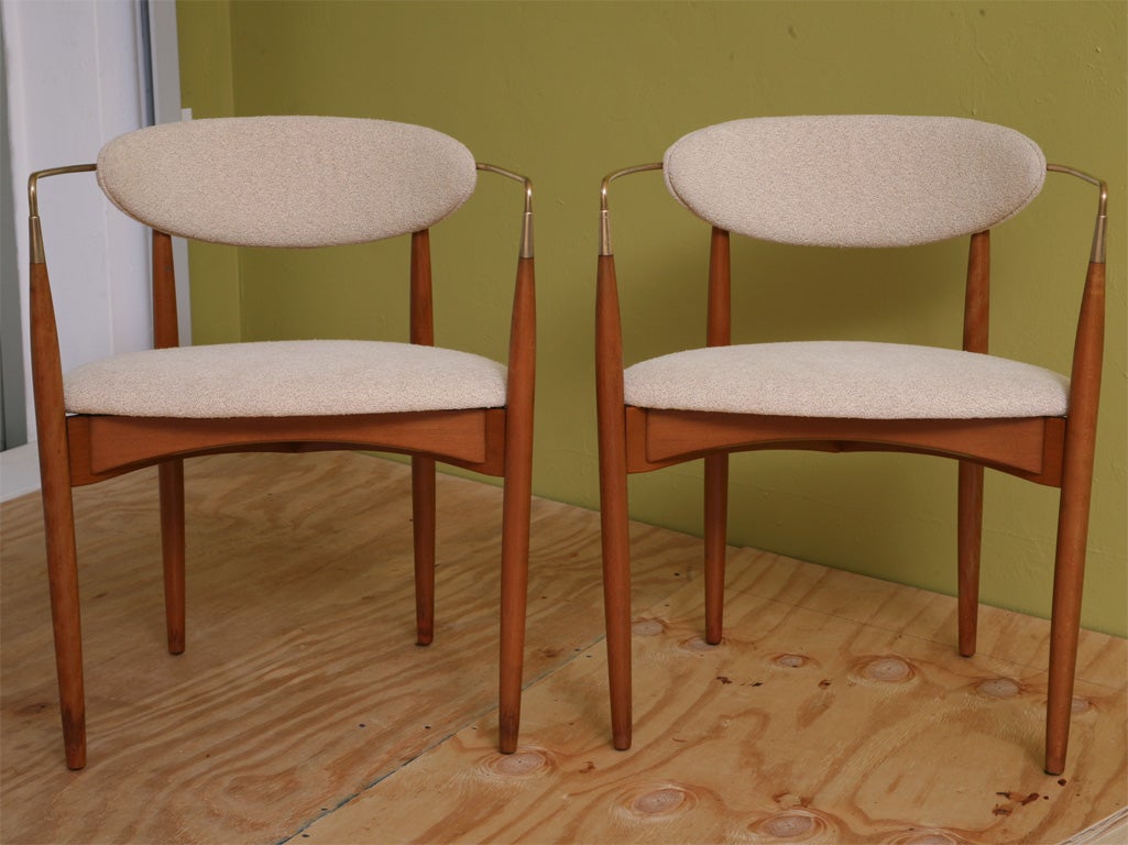 Sophisticated Ib Kofod Larsen Arm Chairs 5