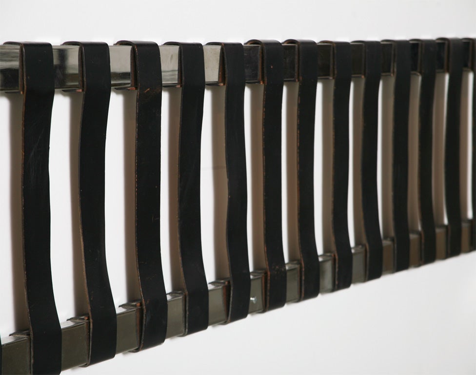 Milo Baughman King Headboard with Attached Tables 2