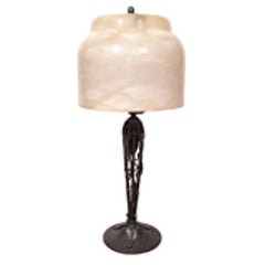 Art Deco Table Lamp by Edgar Brandt 2