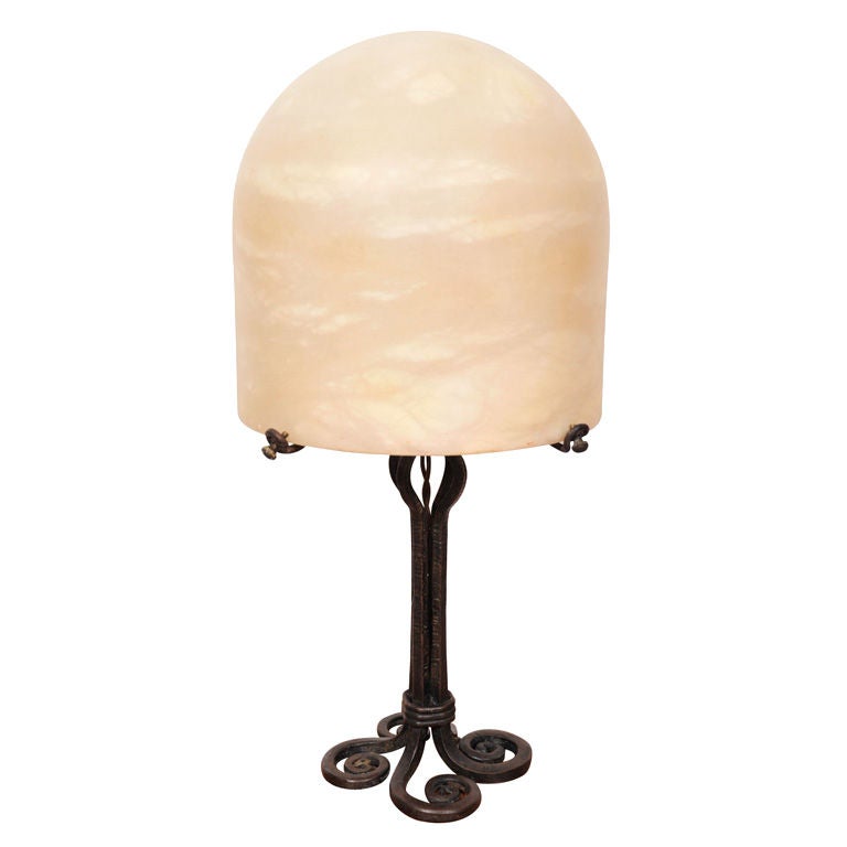 Art Deco Table Lamp by EDGAR BRANDT
