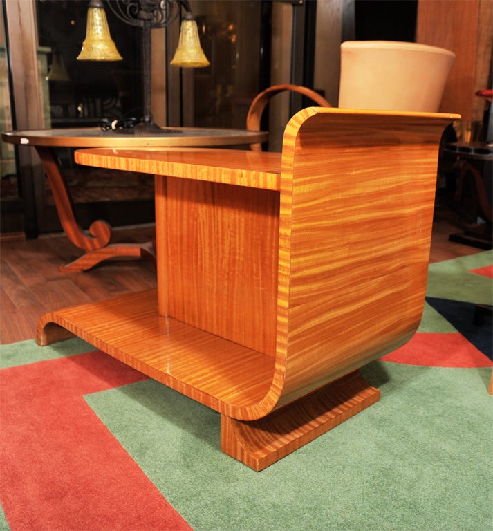 Mid-20th Century Unusual Art Deco Occasional Table For Sale