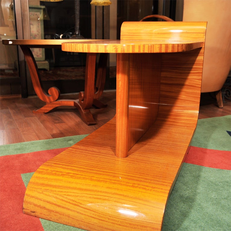 Unusual Art Deco Occasional Table For Sale 1