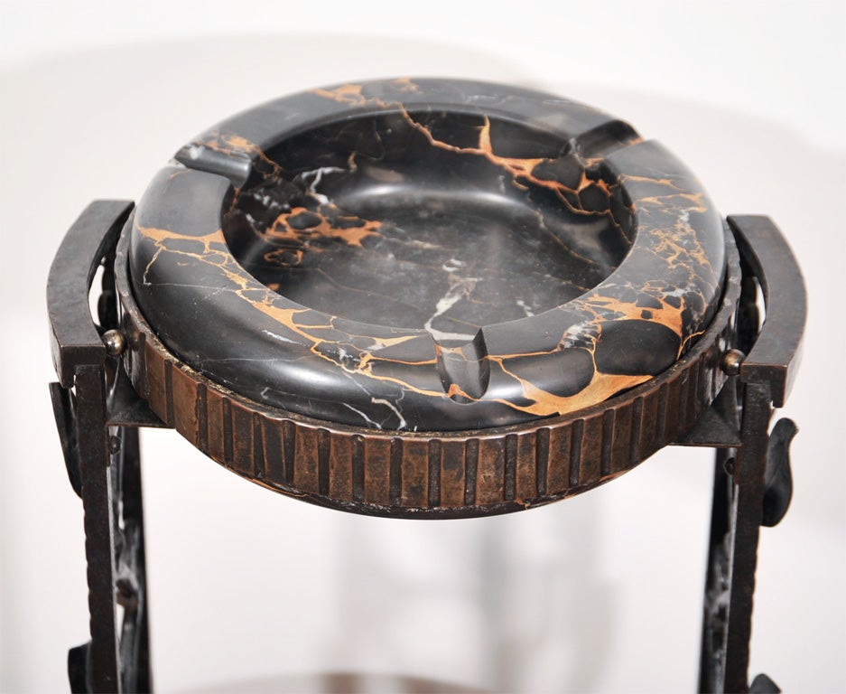Art Deco Floor Ashtray by MICHEL ZADOUNAISKY at 1stDibs