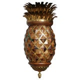 Large Maitland Smith Pineapple Chandelier