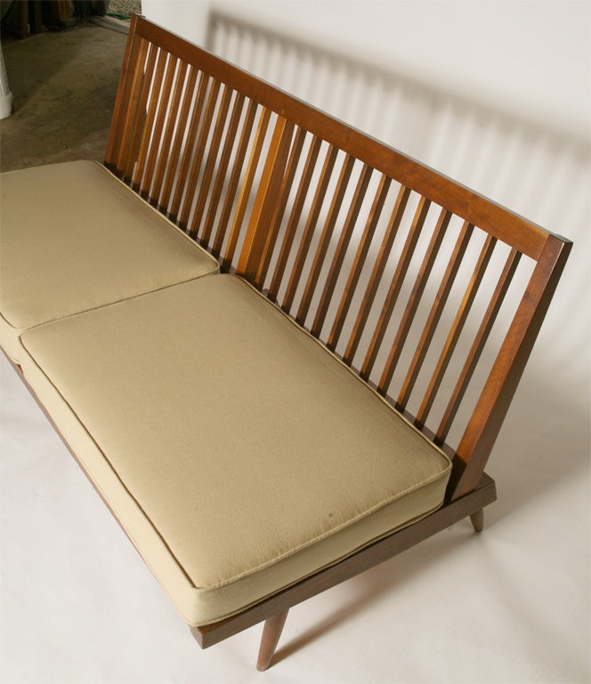 George Nakashima Slat back Sofa 1