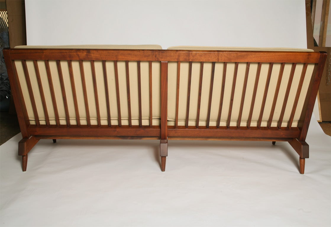 George Nakashima Slat back Sofa 4