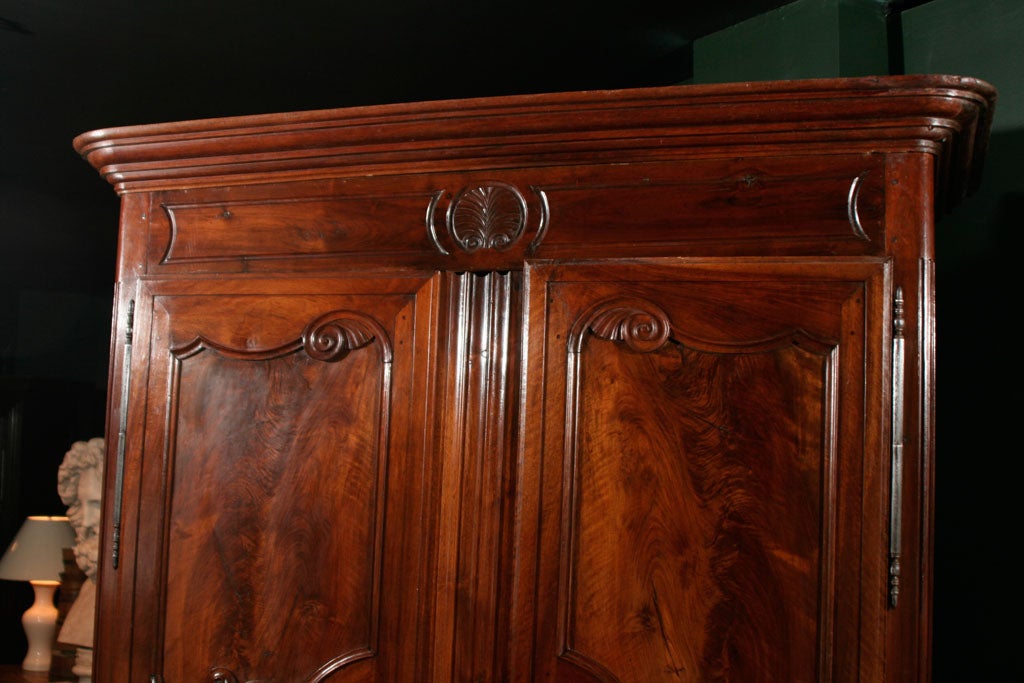 French Cherry Armoire