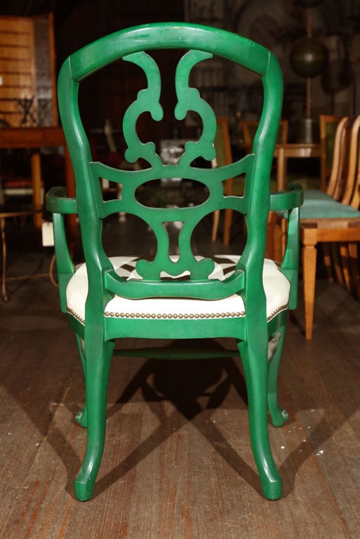 Mid-20th Century Dorothy Draper Original Chair from the Greenbrier