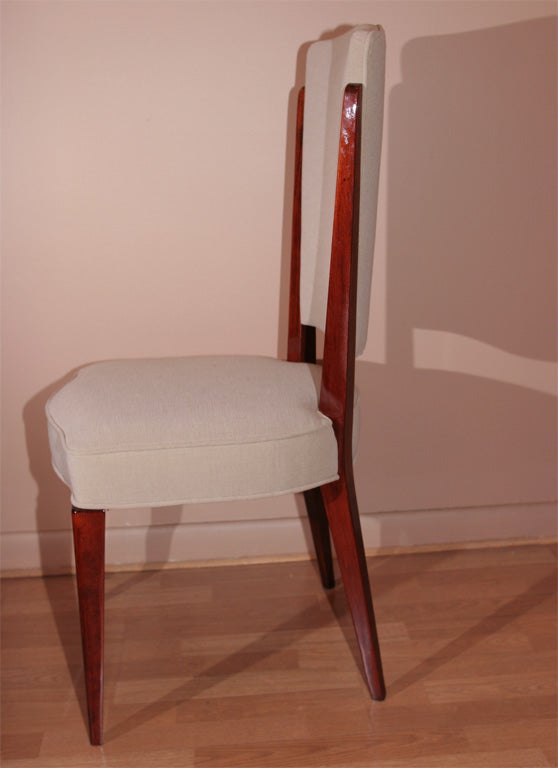 Mid-20th Century Set of 12 Art Deco Dining Chairs