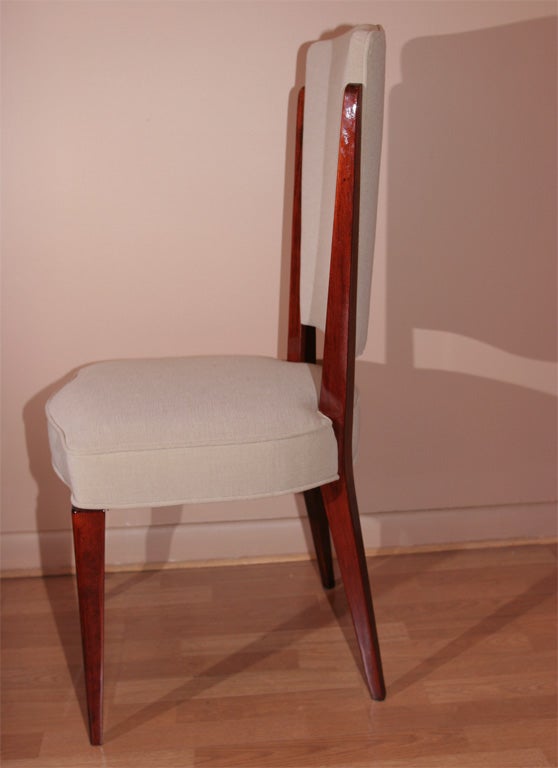 Set of 12 Art Deco Dining Chairs at 1stDibs