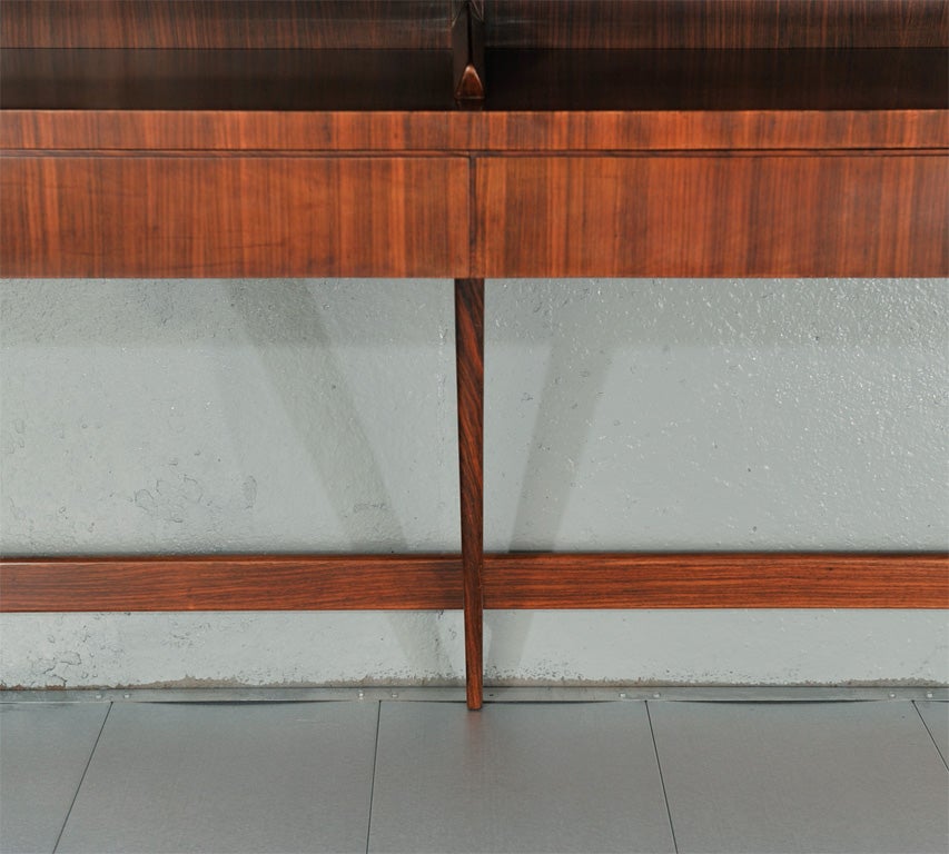Mid-20th Century Unique Wall Mounted Console by Ico Parisi