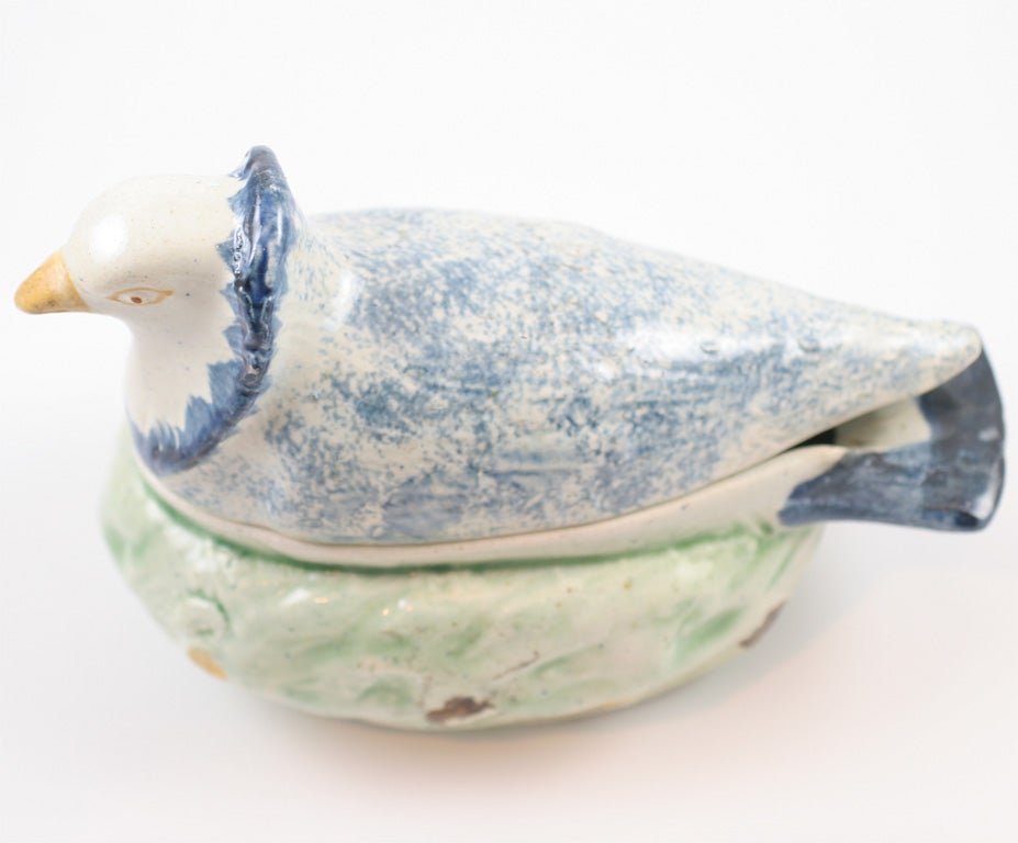 English Pratt Dove Tureen For Sale
