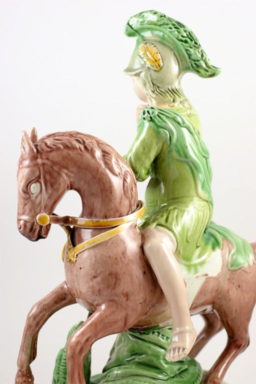 Ralph Wood Pottery St. And The Dragon For Sale at 1stDibs