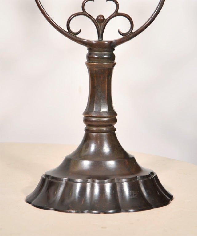 Just Andersen, Candlesticks, Denmark, c. 1930 In Good Condition In New York, NY