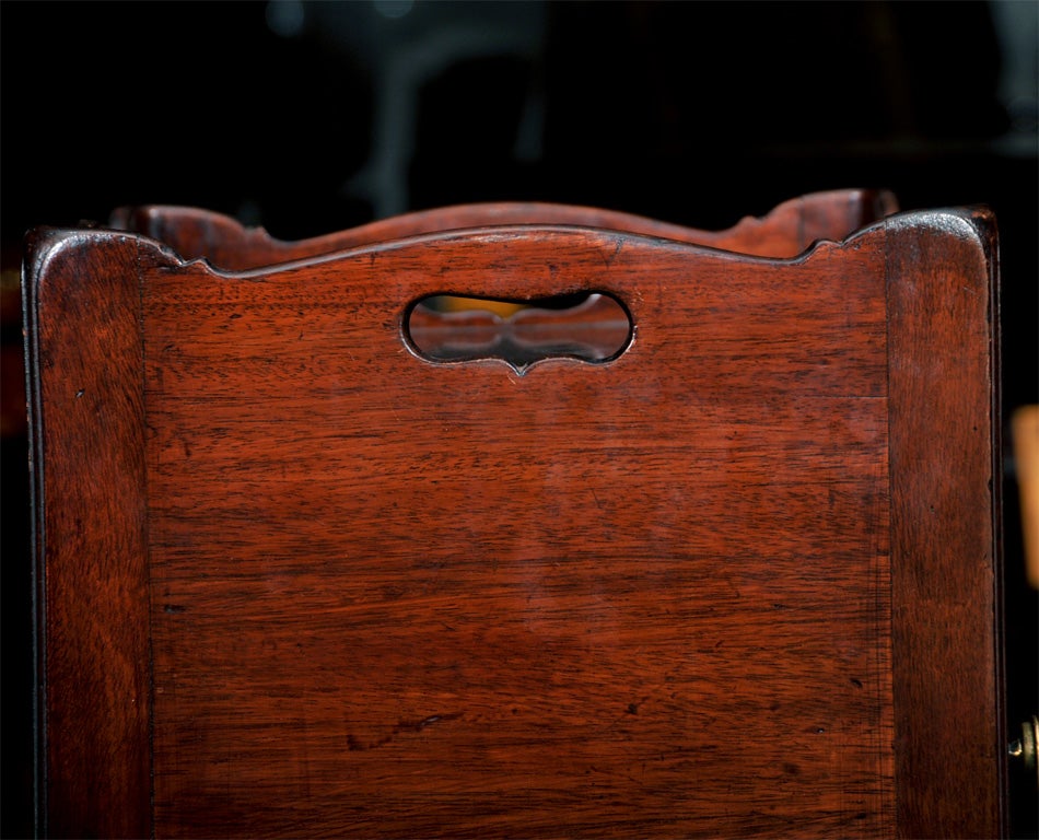 19th Century Pair of Georgian Mahogany Pot Cupboards For Sale