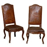 Set of Four 18th Century  Venetian Chairs
