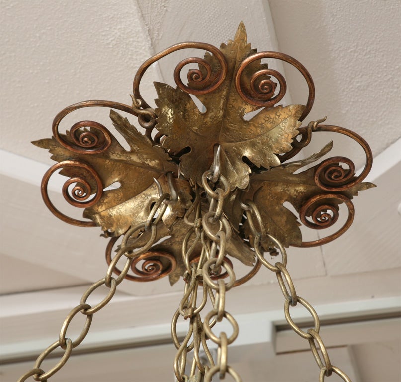 Grapevine Chandelier In Good Condition For Sale In West Palm Beach, FL