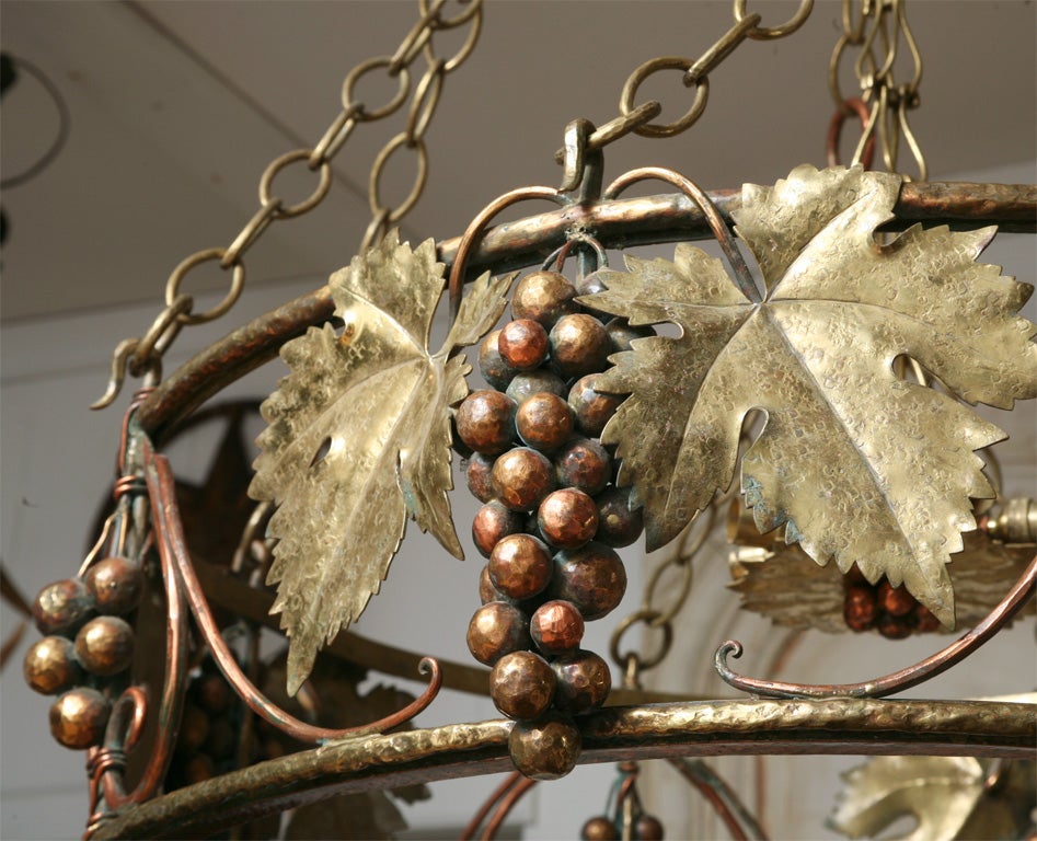 20th Century Grapevine Chandelier For Sale