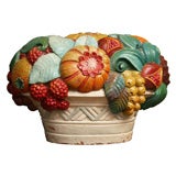 Large Terracotta  Compote