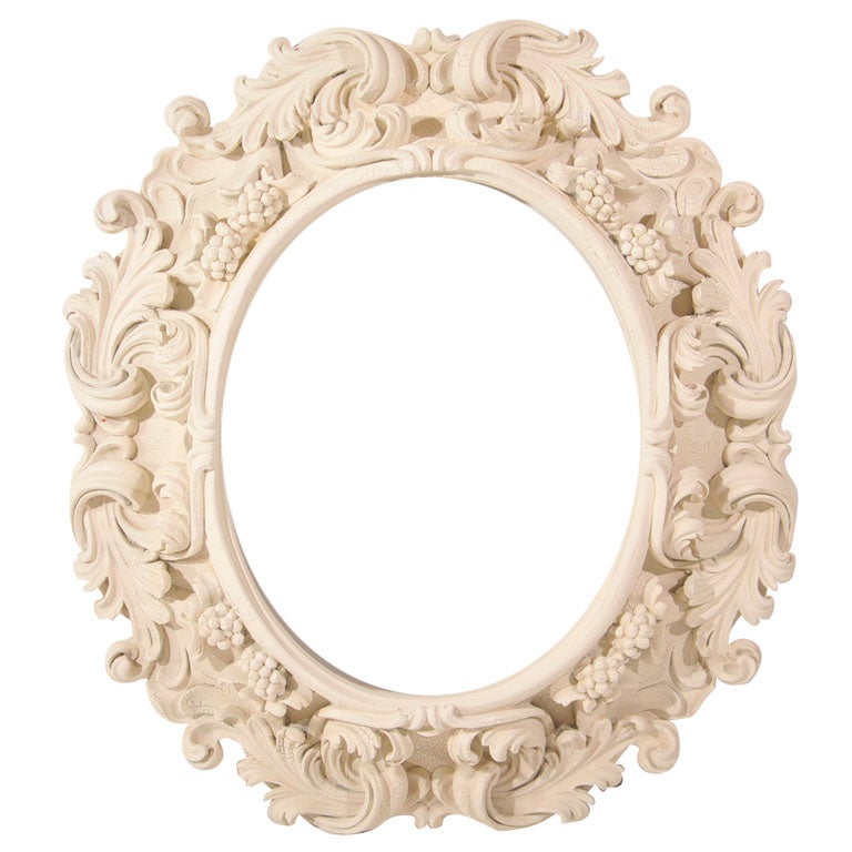 Cast Baroque French-Style Frame For Sale