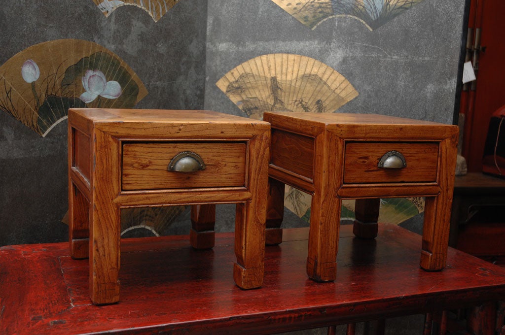 Lacquered Stools