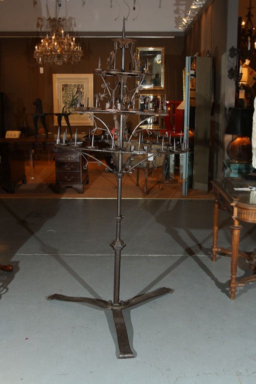 Italian Iron Candlebra