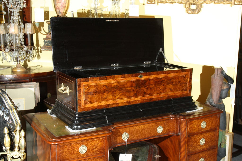 American Cylinder Musical Box by MJ. Paillard & Co For Sale