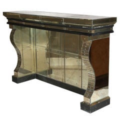 French Mirrored Console