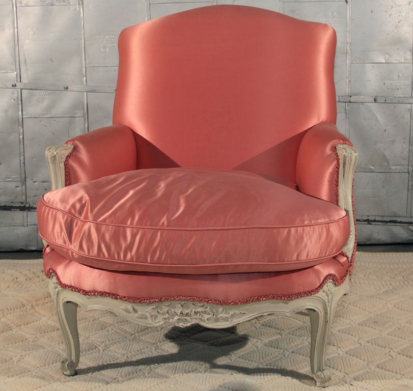 Louis XV Jansen Style Bergere Club Chair