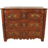 Louis XV Oak Provincial Commode