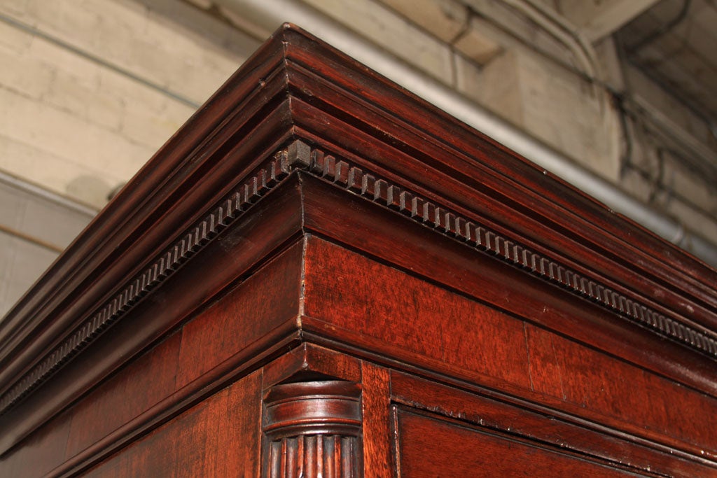 18th Century and Earlier 18th Century English Walnut Chest-on-Chest