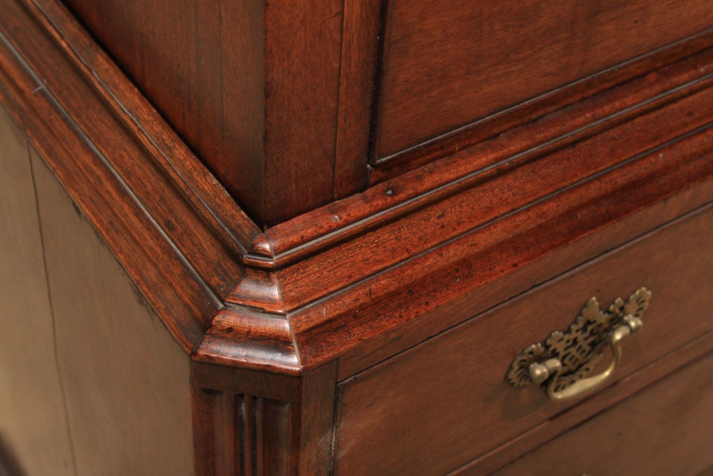 Wood 18th Century English Walnut Chest-on-Chest