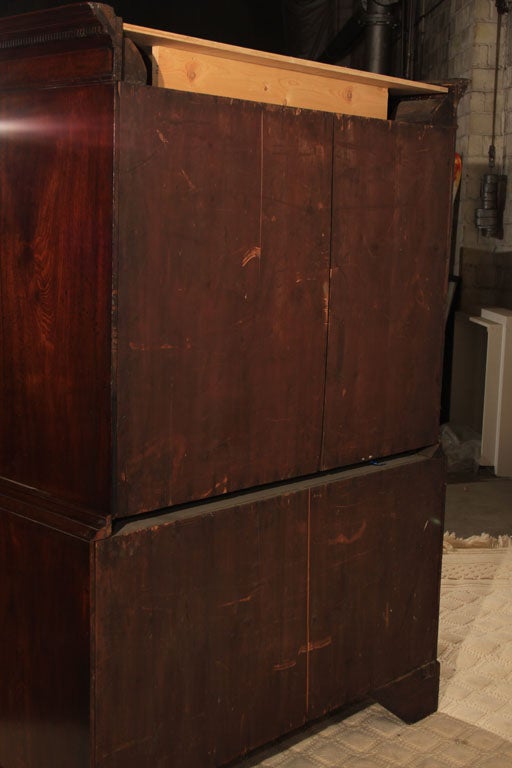 18th Century English Walnut Chest-on-Chest 4