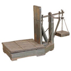 Antique Platform Scale