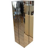 Jere Chrome Lighted Pedestal