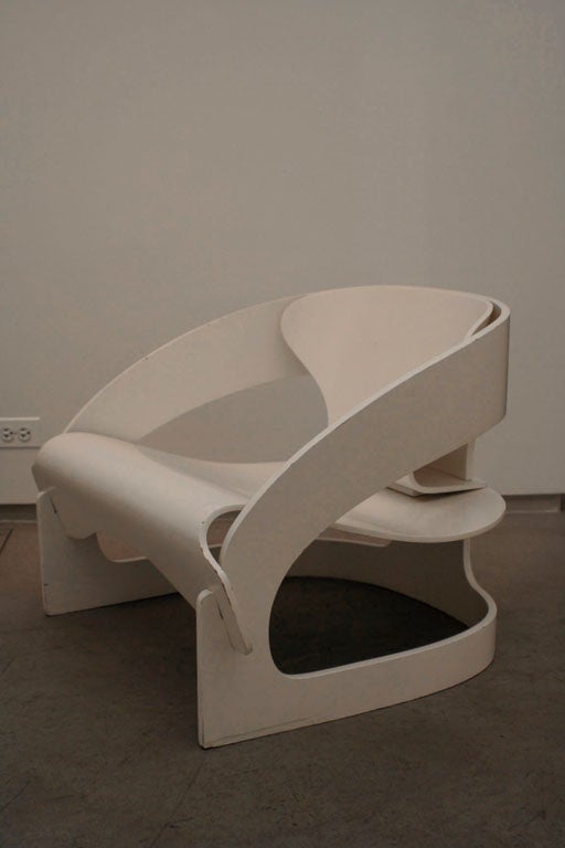 Italian Pair of Chairs by Joe Colombo