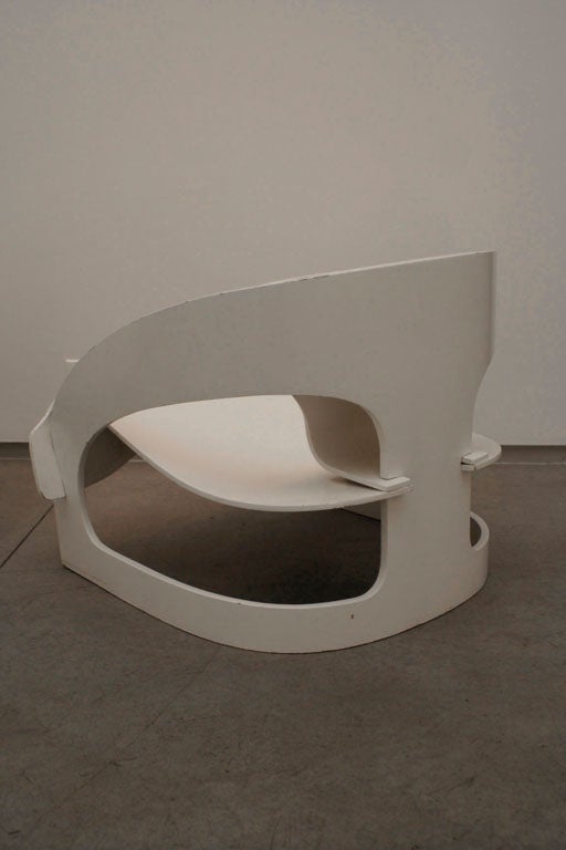 20th Century Pair of Chairs by Joe Colombo