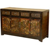 Antique Exquisite Mongolian Cabinet