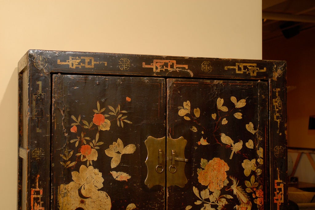 Wedding Cabinet With Floral Motif For Sale 1