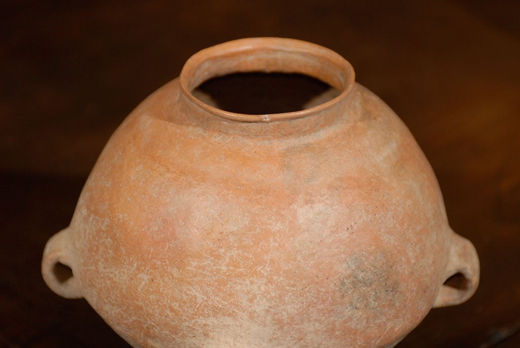 Small Orange Water Vessel