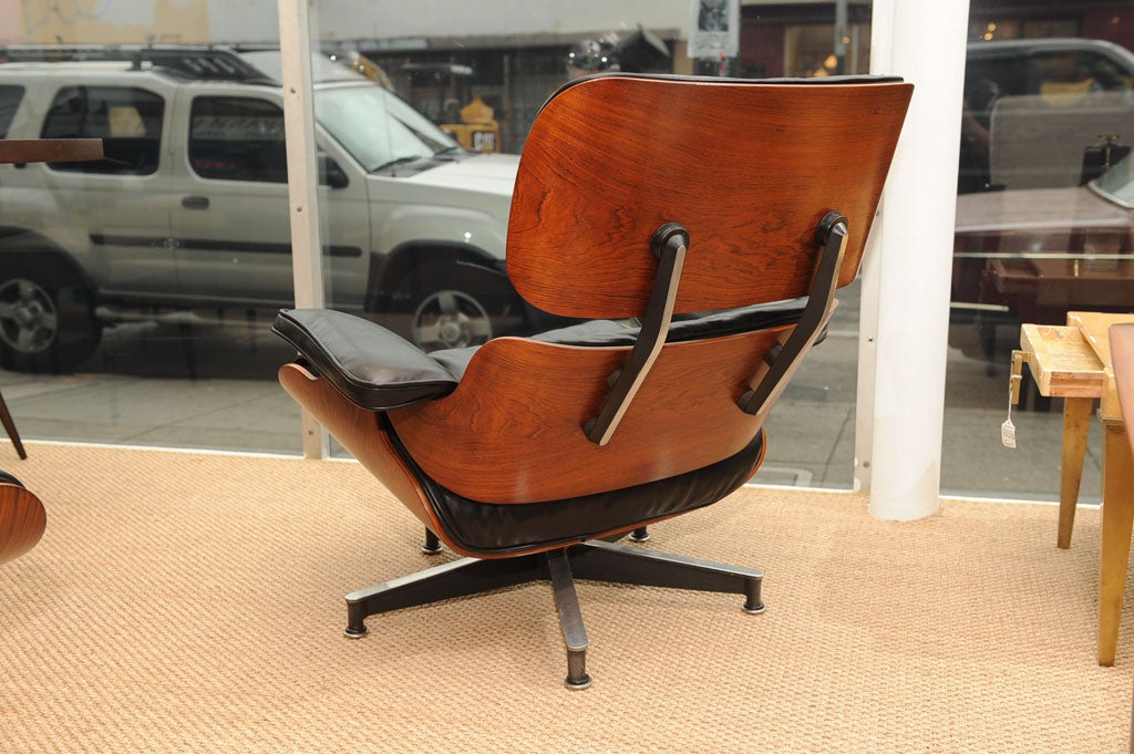 Rosewood Eames Lounge Chair