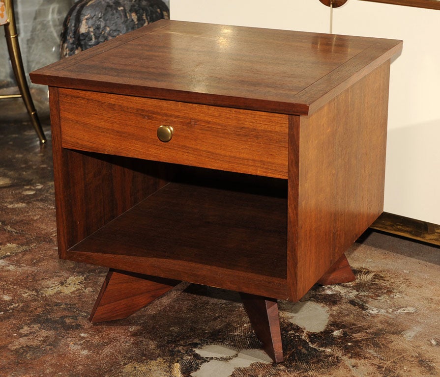 Pair of George Nakashima for Widdicomb Side Tables