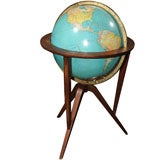 Vintage "Cosmopolitan" Globe by Edward Wormley for Rand McNally