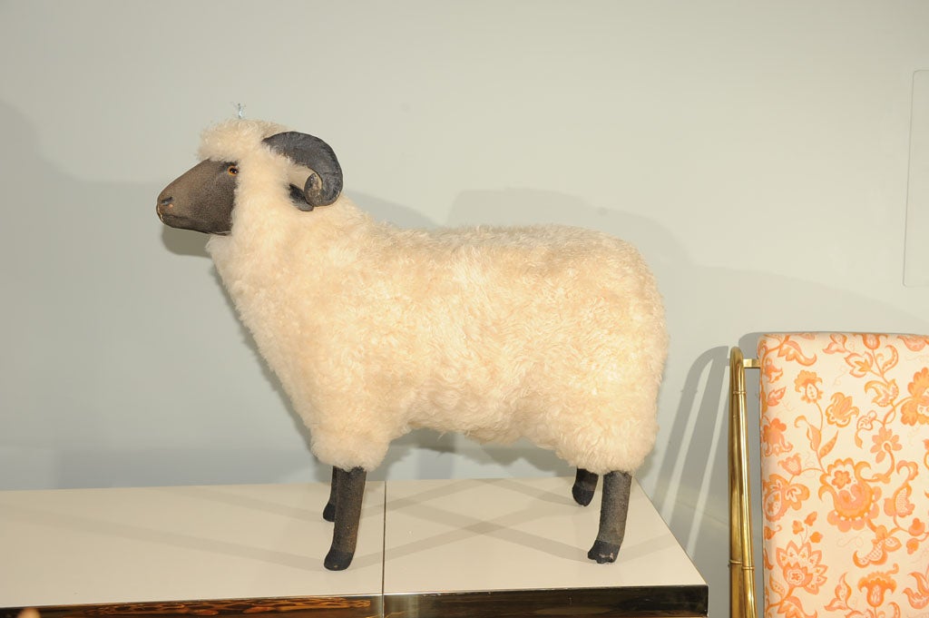French Sheep in the manner of  Les Lalanne
