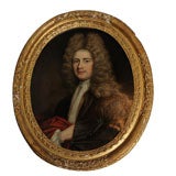 Antique 18th c. Portrait of Alexander Chisholm