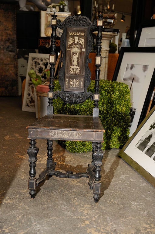 Italian side chair, Baroque style