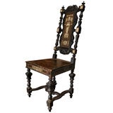 Italian side chair, Baroque style