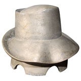 Hutform für Modistin aus Metall