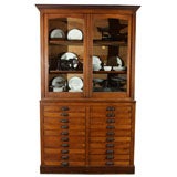 Antique Collector's Cabinet