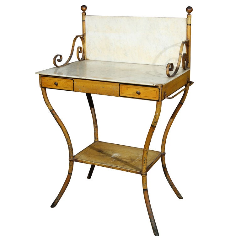 French Metal Wash stand